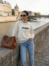 Minimal Logo Crew Neck Sweatshirt