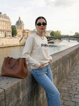 Minimal Logo Crew Neck Sweatshirt