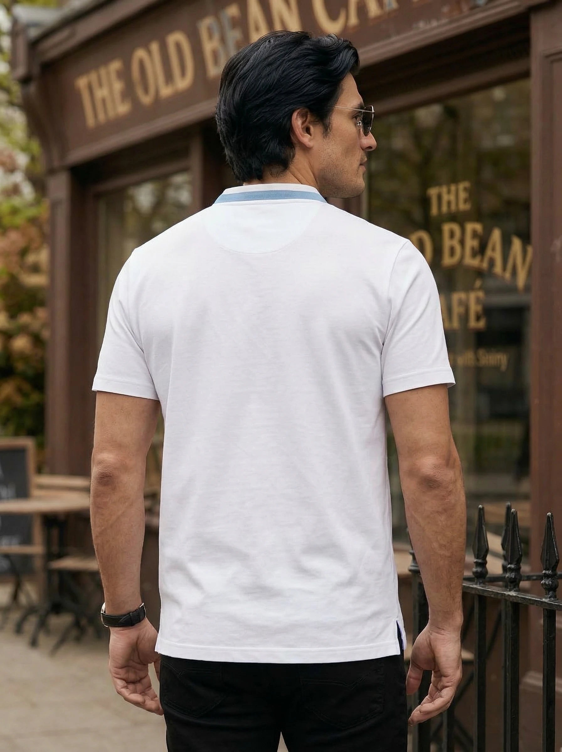 Minimal Logo Crewneck T-Shirt